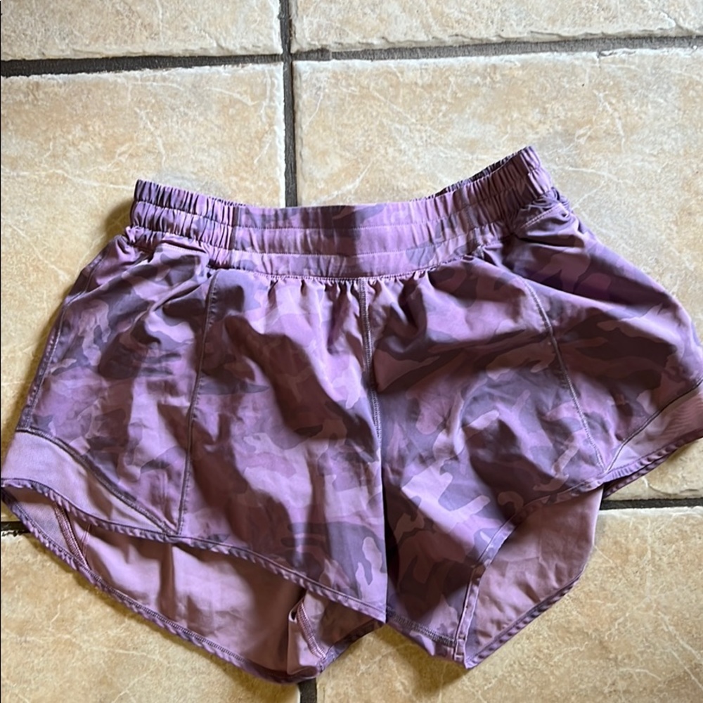 Lululemon 4”  mauve/pinkish/purplish shorts